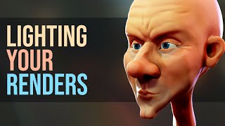 Lighting amp Rendering Your Objects in Blender 3 [upl. by Ahsiatal]