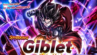 DRAGON BALL LEGENDS quotSP Gibletquot Trailer [upl. by Funda]