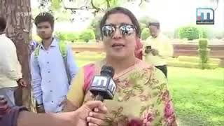 Alphonse kannanthanams wife Sheela feeling excited [upl. by Ally]