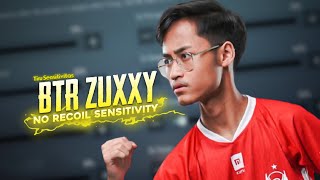 SENSITIVITAS BTR ZUXXY TERBARU 2021 Updated  Sensitivitas Terbaik PUBG Mobile [upl. by Oderfla]