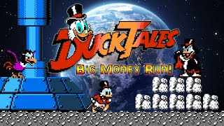 Ducktales DucktalesNES DuckTales  NES  BIG MONEY RUN amp ZERO MONEY RUN All Endings Deathless [upl. by Aneetak460]