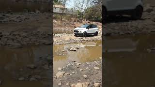 ecosport diesel modified off roading 1st time [upl. by Ayiram546]