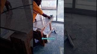 Marble stone cutting as per size starfixerline marble construction [upl. by Ahgem]