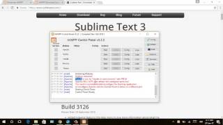 Tutorial Java Web Media  Instalasi web server dan code editor Sublime Text 3 [upl. by Annawt]