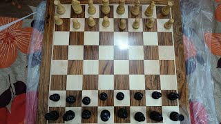 Unboxing New Wooden Chess Set  21 Inch wooden board [upl. by Godfrey182]