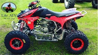 HONDA TRX 450 BUILD UPDATE  PLUS TRAILS WITH THE YFZ 450s [upl. by Oaht]