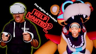 THEY DIDNT HAVE TO SCARE ME THIS BAD Five Nights at Freddys Help Wanted 2 [upl. by Avlis]