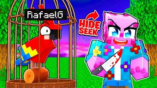 Am Incercat Sa TROLLEZ un YOUTUBER la Hide amp Seek in Minecraft dar [upl. by Owiat]