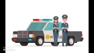 Como hacer una sirena de policía  How to make a police siren 🚨🚓 [upl. by Modestine]