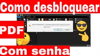 ✅2024Como desbloquear pdf protegido por senha [upl. by Yrrep337]