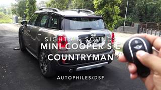 MINI Cooper S E Countryman  Sights amp Sounds [upl. by Einolem]