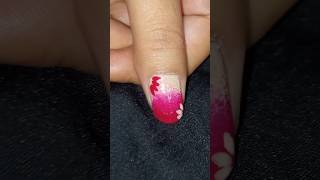 Easy omber nail art design❤naildesigns nails youtubeshorts shorts [upl. by Regnij115]