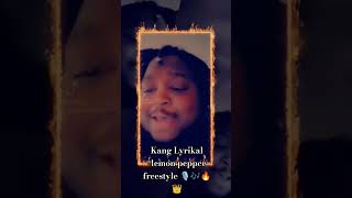 Kang Lyrikal Lemon pepper freestyle rapmusic viralvideo rap memphisrap hiphop freestylerapper [upl. by Linette89]