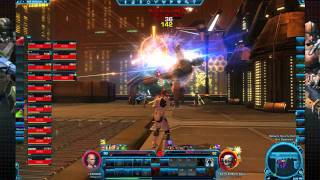 SWTOR  Nar Shaddaa World Boss quotBattledroid R4GLquot [upl. by Uriia]