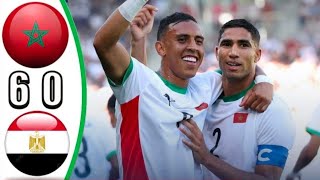 Morocco vs Egypt 60 extended highlights l All goals lmorocco egypt parisolympics2024 [upl. by Maril]