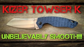 Kizer Towser K Full Review One of the best Kizer budget knives EVER and an excellent overall EDC [upl. by Walczak629]