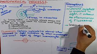 Fluorescence  photophysical process  Fluorescence in Photochemistry  Photochemistry [upl. by Jeannie]