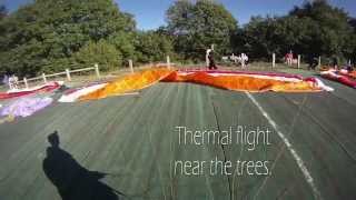 Thermal flying near the trees is not for beginners [upl. by Dahraf944]