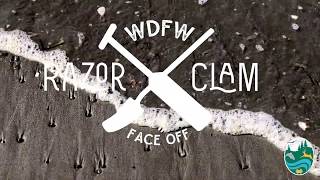 WDFWs 2019 Razor Clam FaceOff Challenge [upl. by Raymund]