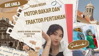 MATA KULIAH MOTOR BAKAR DAN TRAKTOR TEKNIK PERTANIAN [upl. by Ecnarf964]