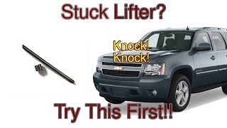 Lifter Release Trick Collapsed Lifter AFM DOD GM Chevrolet Lifter Noise Engine Knock Sound [upl. by Nomyad]