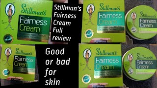 Stillmans Fairness Cream Full review [upl. by Ahsineb969]