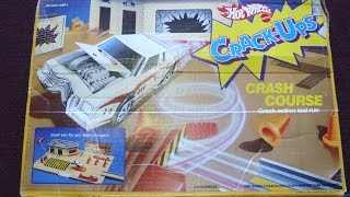 Hot Wheels CrackUps Crash Course Playset 1985  Hot Wheels [upl. by Marks]