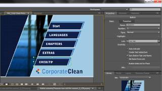 Adobe Encore Basics 2 Creating Menus [upl. by Charmaine]