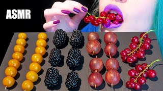 ASMR GOLDEN BERRY BRAMBLE GOOSEBERRY RED CURRANT  Berry Platter 🍇  Relaxing No TalkingV😻 [upl. by Ayotnahs]