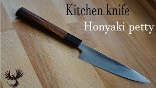 Making a Honyaki Petty  Kitchen knife [upl. by Fidelia463]