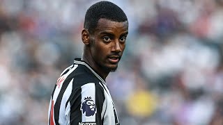 INTERVIEW  Alexander Isak on Newcastle Uniteds preseason tour in the USA [upl. by Brigitta]