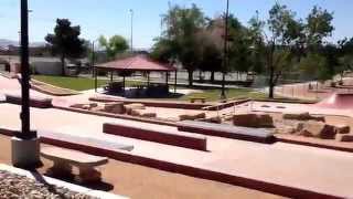 Jaycee skatepark Las Vegas Nevada  AKA Justice Myron E Levitt park [upl. by Anitsrhc985]