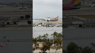 Asiana Airlines Airbus A380 Departing LAX For Seoul South Korea 🇰🇷 planespotting clutterspark [upl. by Anelim]