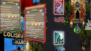 •• Warspear Online •• Warden DMG SOLO coliseu Hard e Hero [upl. by Akerehs]