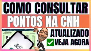 Como Consultar Pontos na CNH de Forma Rápida e Fácil [upl. by Anifur563]