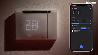 Videotutorial ¿Cómo configurar el Smarther AC de BTicino con actuador HVAC [upl. by Bernarr]