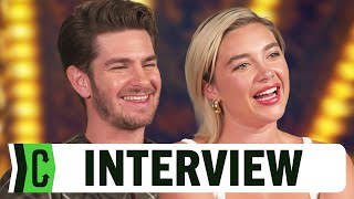 Florence Pugh and Andrew Garfield Interview We Live In Time [upl. by Eednyl870]