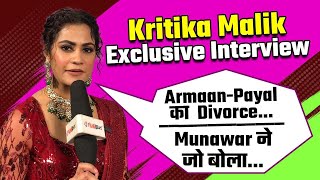 BB OTT 3s Kritika Malik Interview She Reacts on her Relation with Payal Vishal Pandey amp more [upl. by Tanny]