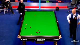 Snooker Grand Prix 2015 R1 Shaun Murphy vs Peter Ebdon [upl. by Primavera]