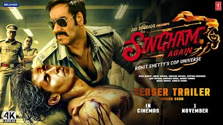 Singham Again  Trailer  Ajay Devgn Akshay Kumar  Rohit Shetty  TSeries  1 Nov 2024 [upl. by Erdah]