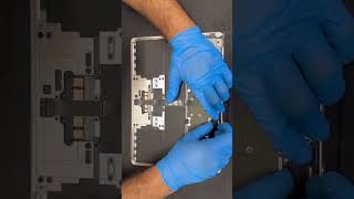 MacBook Air M2 A2681 2022 Screen Replacement ​⁠ in one minute diy repair new shorts short fyi [upl. by Aenil]