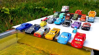 Disney Pixar Cars  Lightning Mcqueen Cruz Storm Mater Hudson Guido Luigi Sally Finn Sarge [upl. by Kemeny]