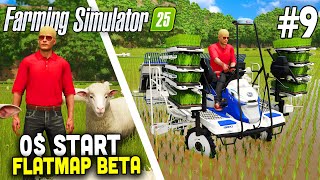 Start with 0 on FLAT MAP in FS25 🚜9 [upl. by Dolora32]