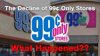 The Decline of 99 Cents Only StoresWhat Happened [upl. by Jobi]