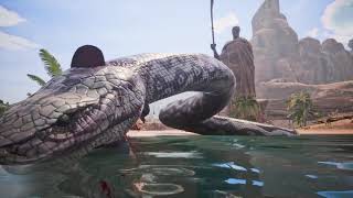 The Giant Snake In Conan Exiles [upl. by Cordelia222]