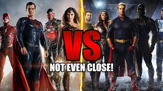 Why The Justice League VS The Seven Has NEVER Been Close [upl. by Goodhen208]