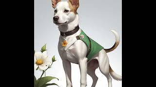 Caught in the Act The Adorable Flower Thief 🌸🐾dogs cuteanimals dogshorts doglovers cutedogs [upl. by Harbert]