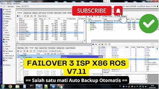 Failover ISP di ROS V7 [upl. by Ecinerev439]