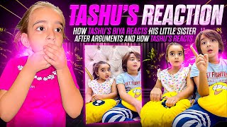 Part 1 Tashu Reaction babytasha zartashakashif funnyvideo [upl. by Kieffer663]