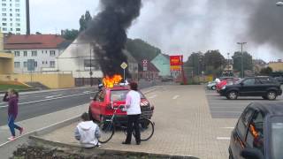 Požár Mimoň OA 10 9 2014 [upl. by Ataynek]